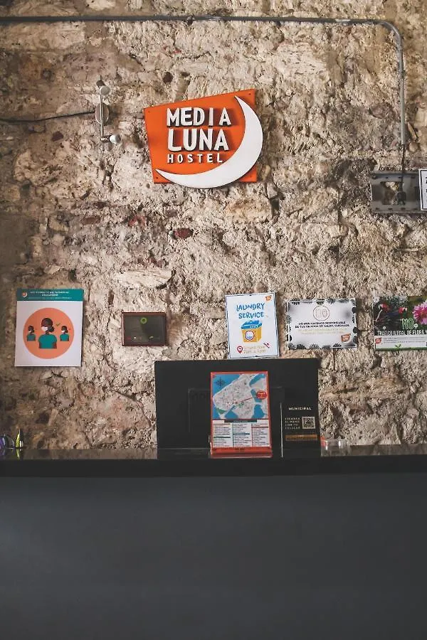 Media Luna Hostel Kartagena Kolumbia